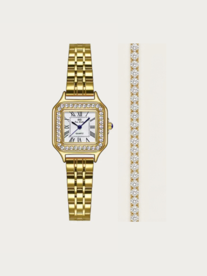 DUO MONTRE RAÏNA + BRACELET NOUR